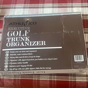 Brown Executive Golf Trunk Organizer